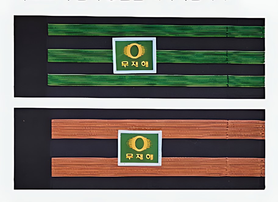 각반 Green, Orange